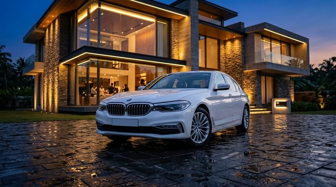 BMW 5 Series chauffeur car