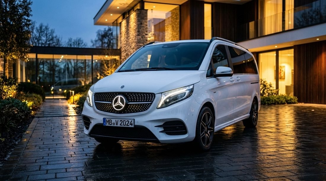 Hire Mercedes-Benz V Class chauffeur Dubai