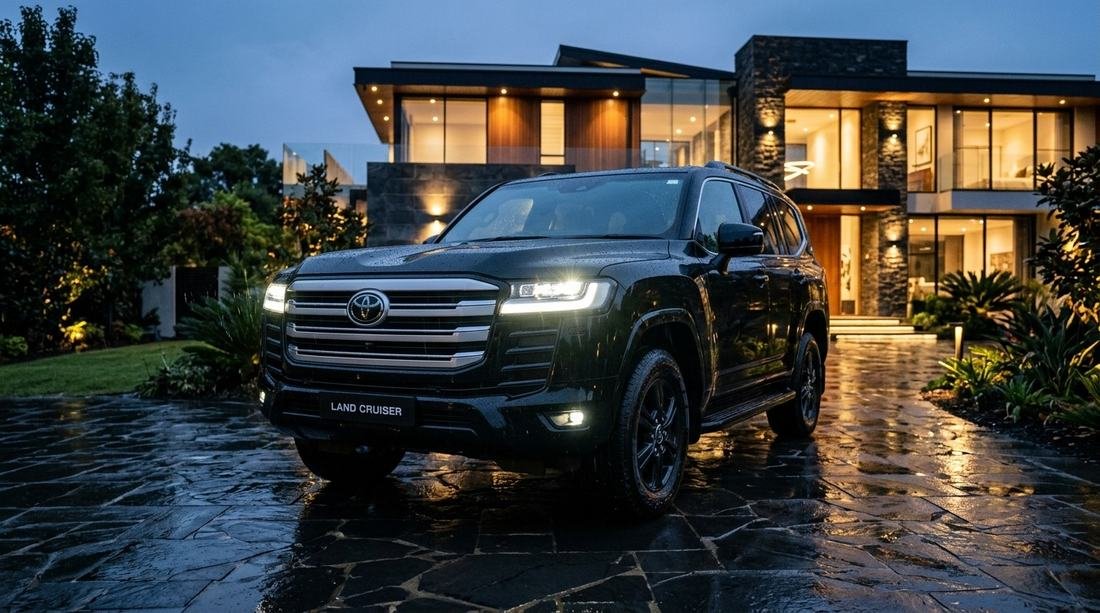 Toyota Land Cruiser chauffeur car